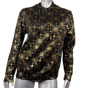 Drill Clothing Co. | Metallic Gold & Black Bee Women's Hoodie Pullover